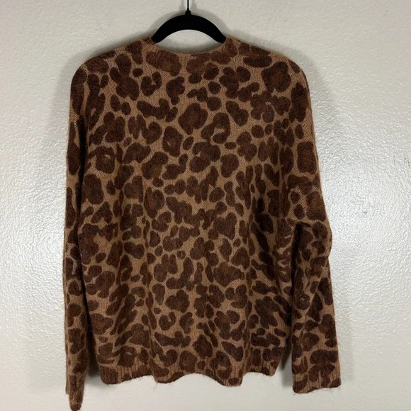 Sezane Gianni Sweater in Leopard - Picture 9 of 9